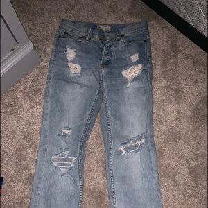 Free people boyfriend jeans